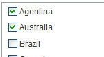 CheckBoxes